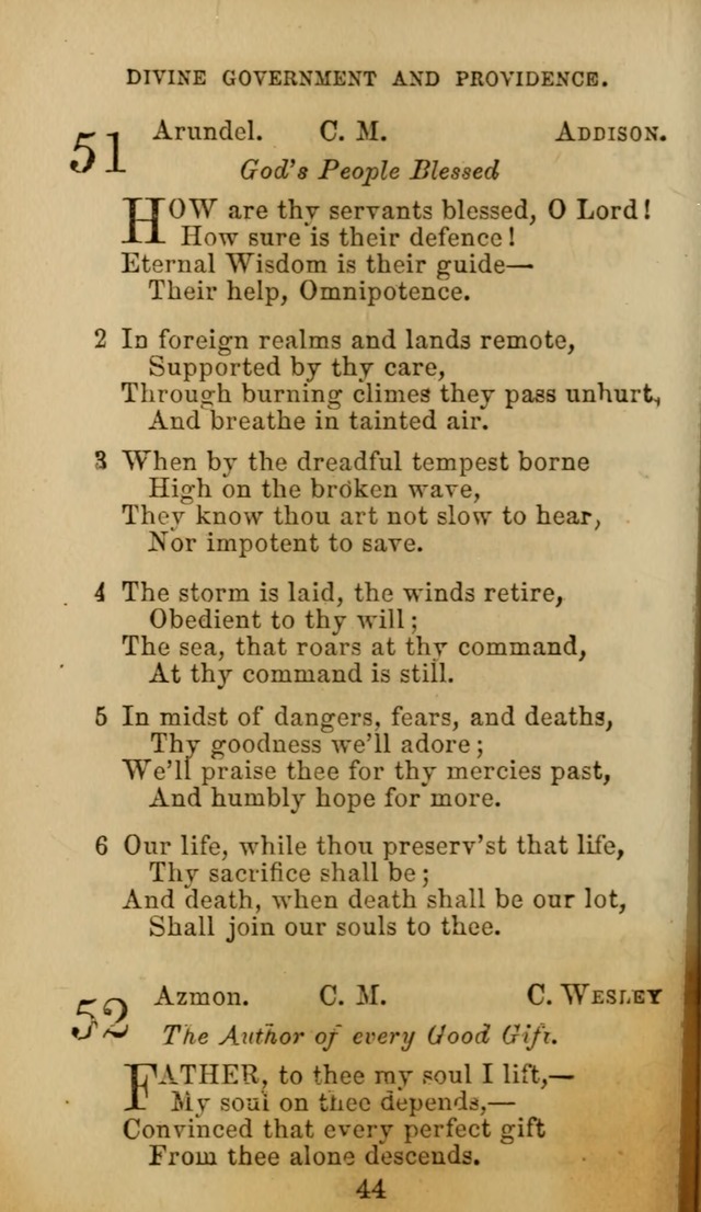 Hymn Book of the Methodist Protestant Church. (11th ed.) page 46
