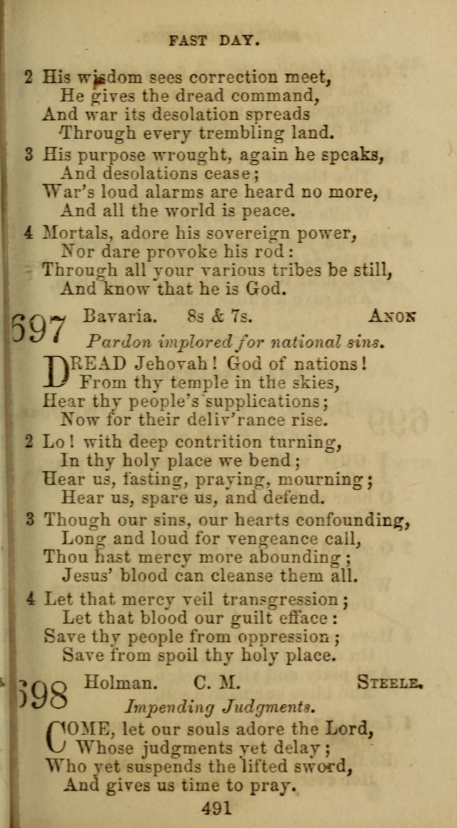 Hymn Book of the Methodist Protestant Church. (11th ed.) page 507