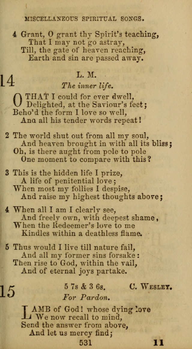 Hymn Book of the Methodist Protestant Church. (11th ed.) page 547