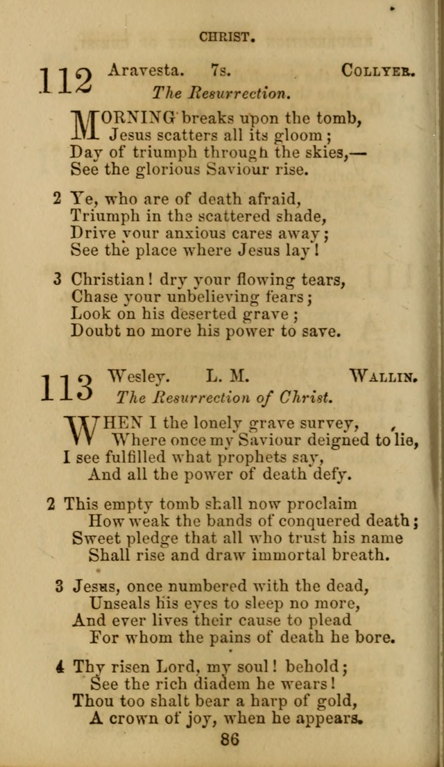 Hymn Book of the Methodist Protestant Church. (11th ed.) page 88
