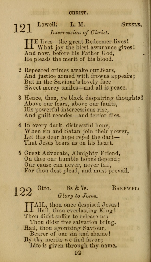 Hymn Book of the Methodist Protestant Church. (11th ed.) page 94