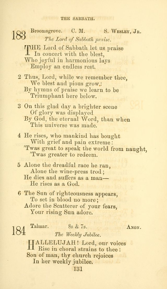 Hymn Book of the Methodist Protestant Church page 138
