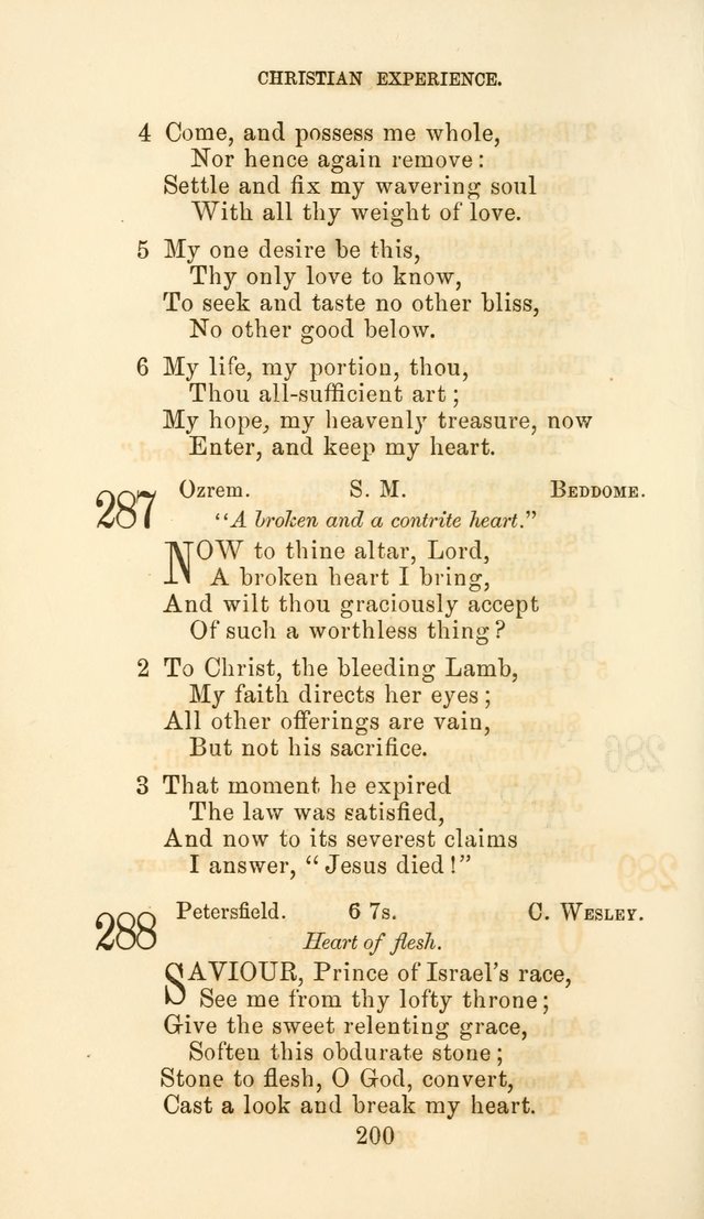 Hymn Book of the Methodist Protestant Church page 207