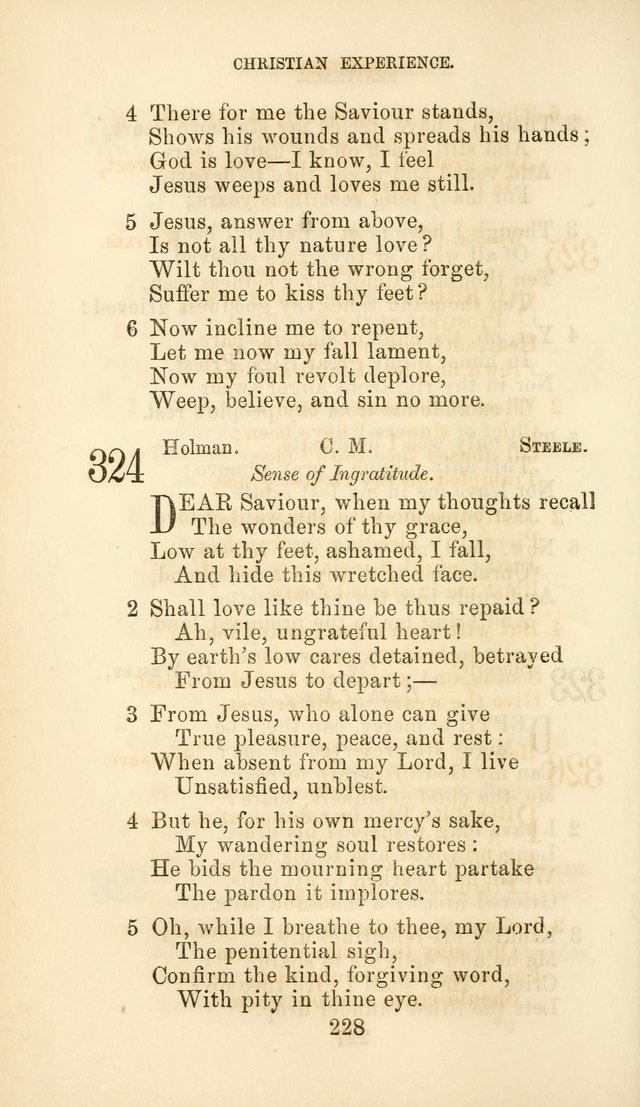 Hymn Book of the Methodist Protestant Church page 235