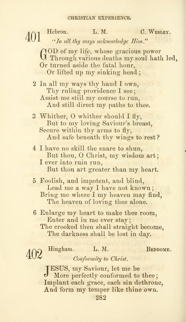 Hymn Book of the Methodist Protestant Church page 289