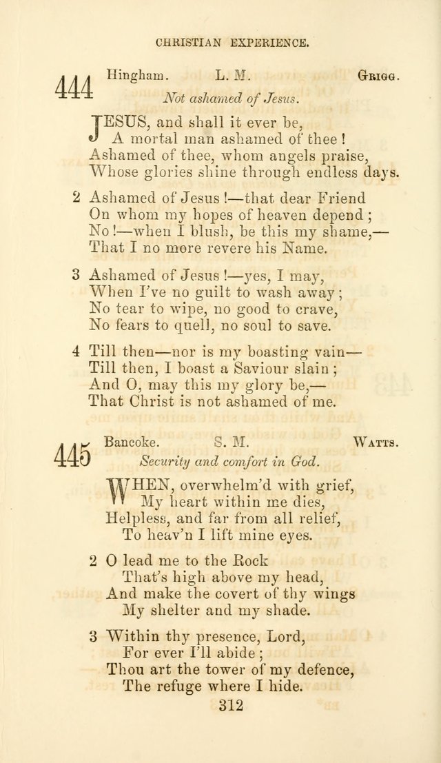 Hymn Book of the Methodist Protestant Church page 319