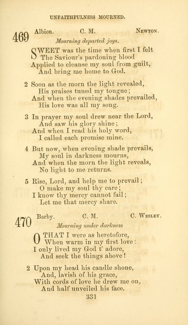 Hymn Book of the Methodist Protestant Church page 338