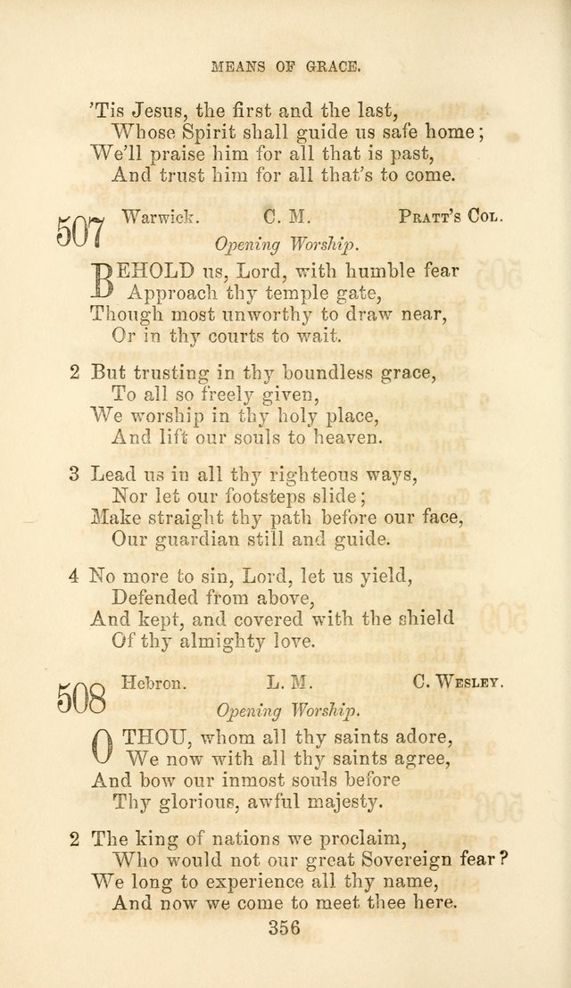 Hymn Book of the Methodist Protestant Church page 363