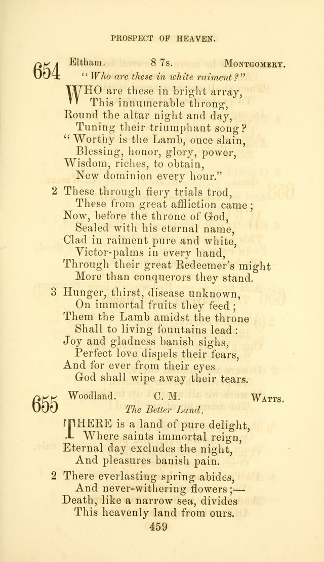 Hymn Book of the Methodist Protestant Church page 466