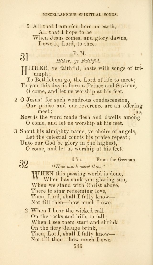 Hymn Book of the Methodist Protestant Church page 553