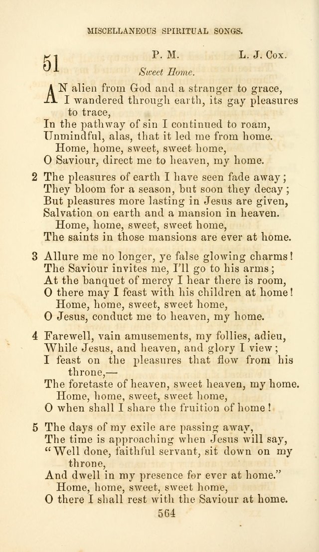 Hymn Book of the Methodist Protestant Church page 571