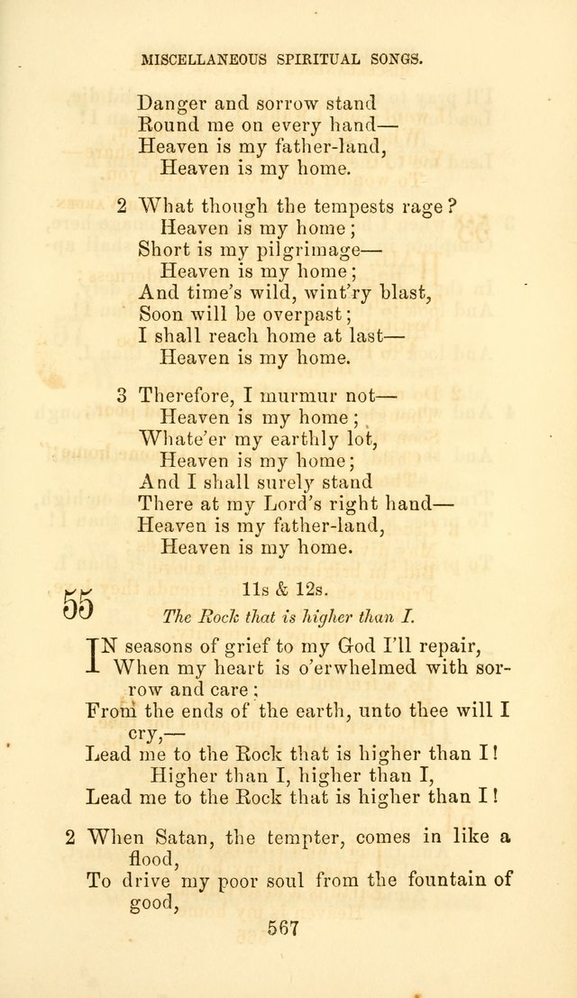 Hymn Book of the Methodist Protestant Church page 574