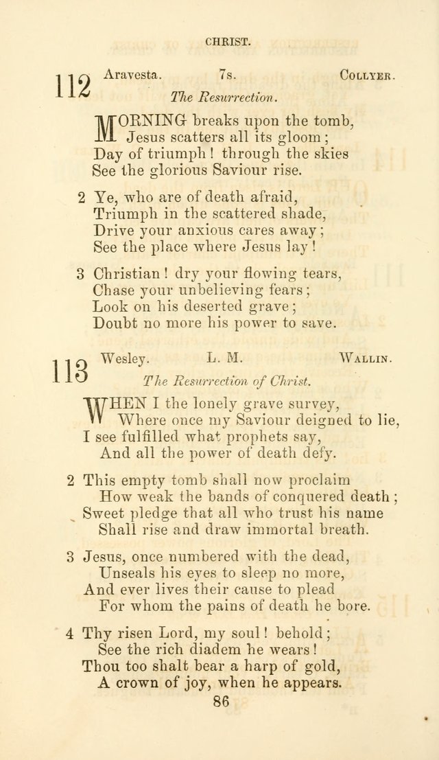 Hymn Book of the Methodist Protestant Church page 93