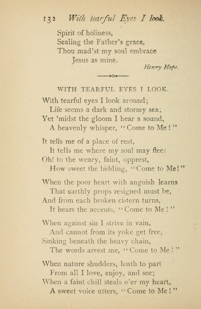 A Handy Book of Old and Familiar Hymns page 132