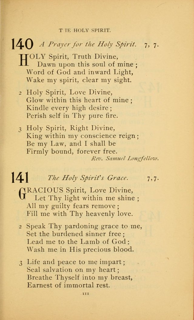 Hymn Book of the United Evangelical Church page 111