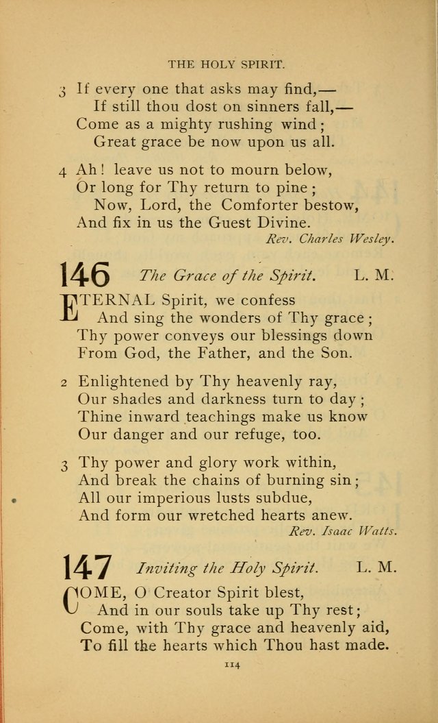 Hymn Book of the United Evangelical Church page 114
