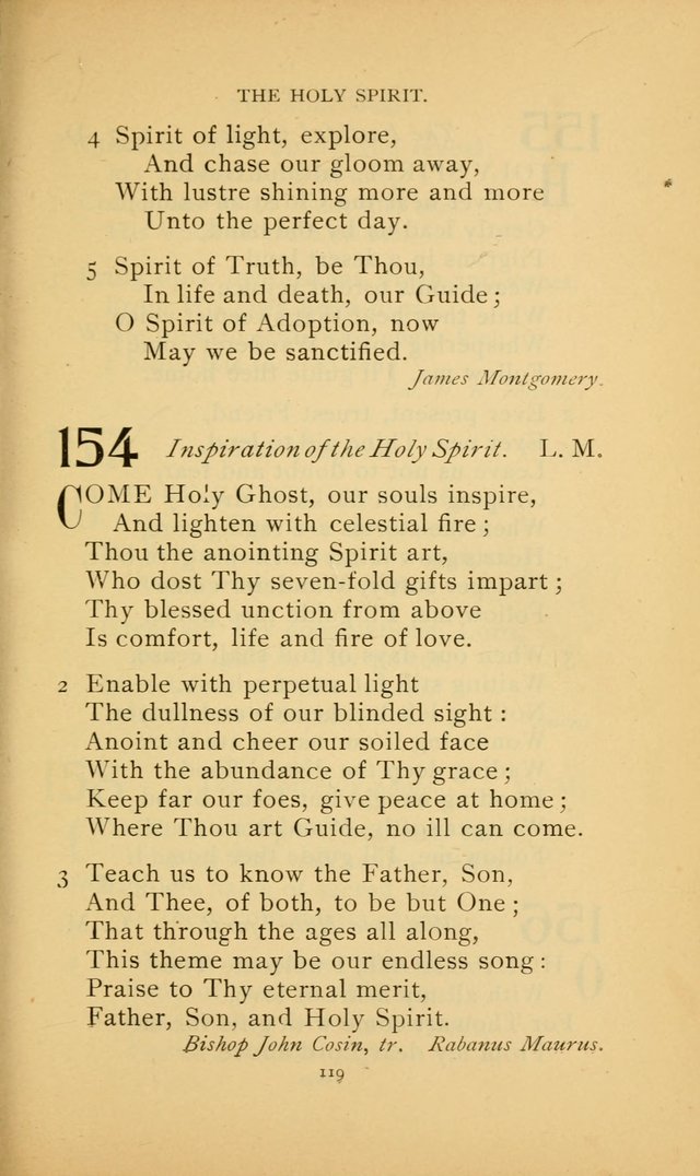 Hymn Book of the United Evangelical Church page 119