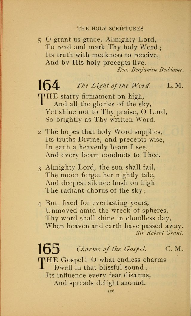 Hymn Book of the United Evangelical Church page 126