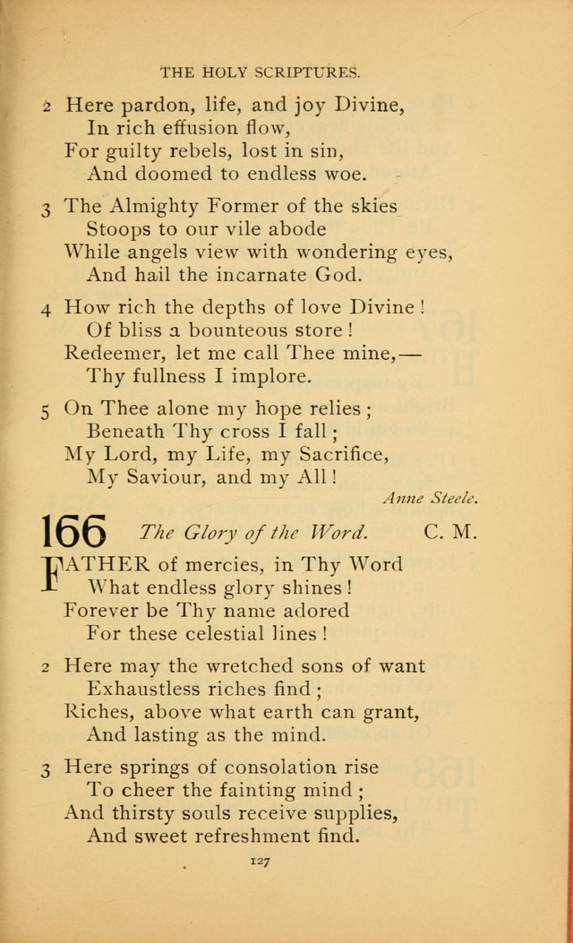 Hymn Book of the United Evangelical Church page 127