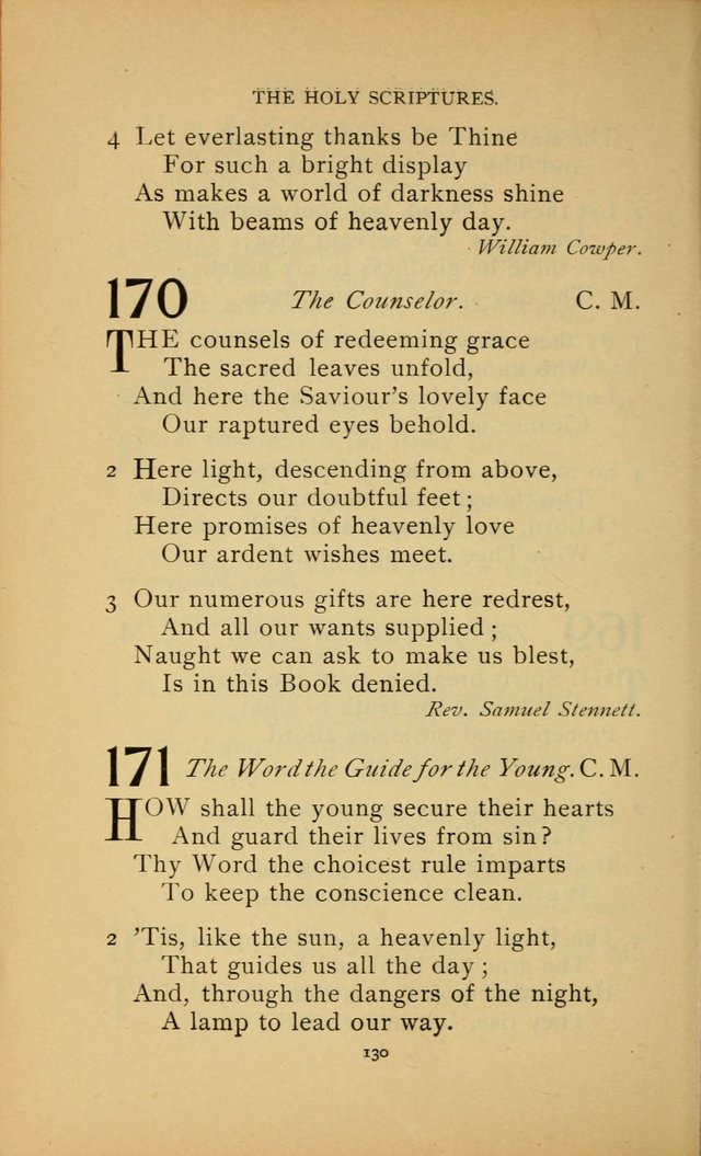 Hymn Book of the United Evangelical Church page 130