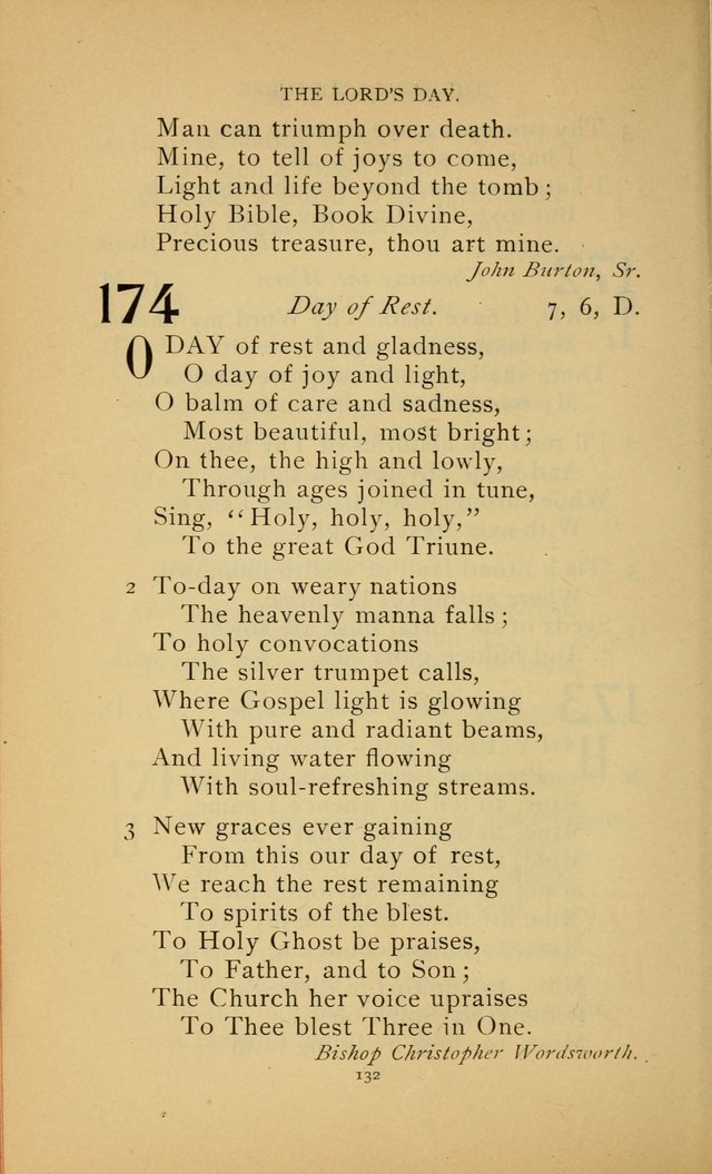Hymn Book of the United Evangelical Church page 132