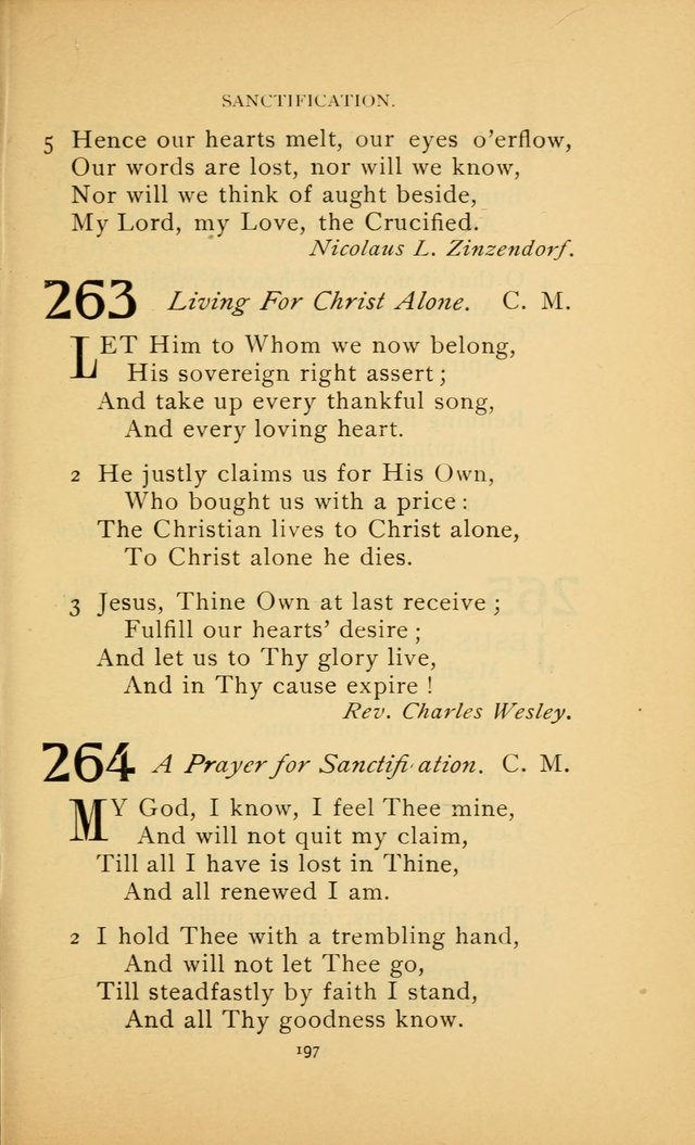 Hymn Book of the United Evangelical Church page 197