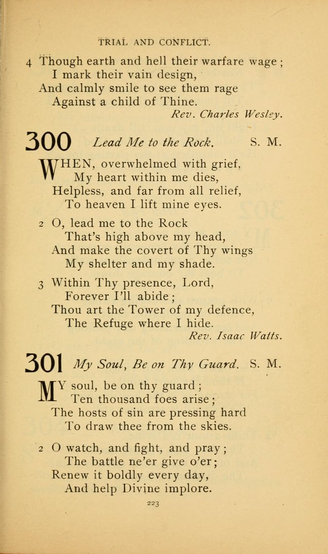 Hymn Book of the United Evangelical Church page 223