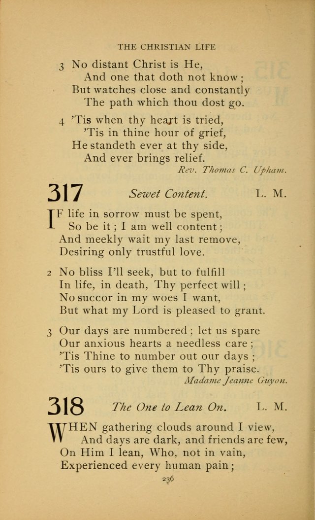 Hymn Book of the United Evangelical Church page 236
