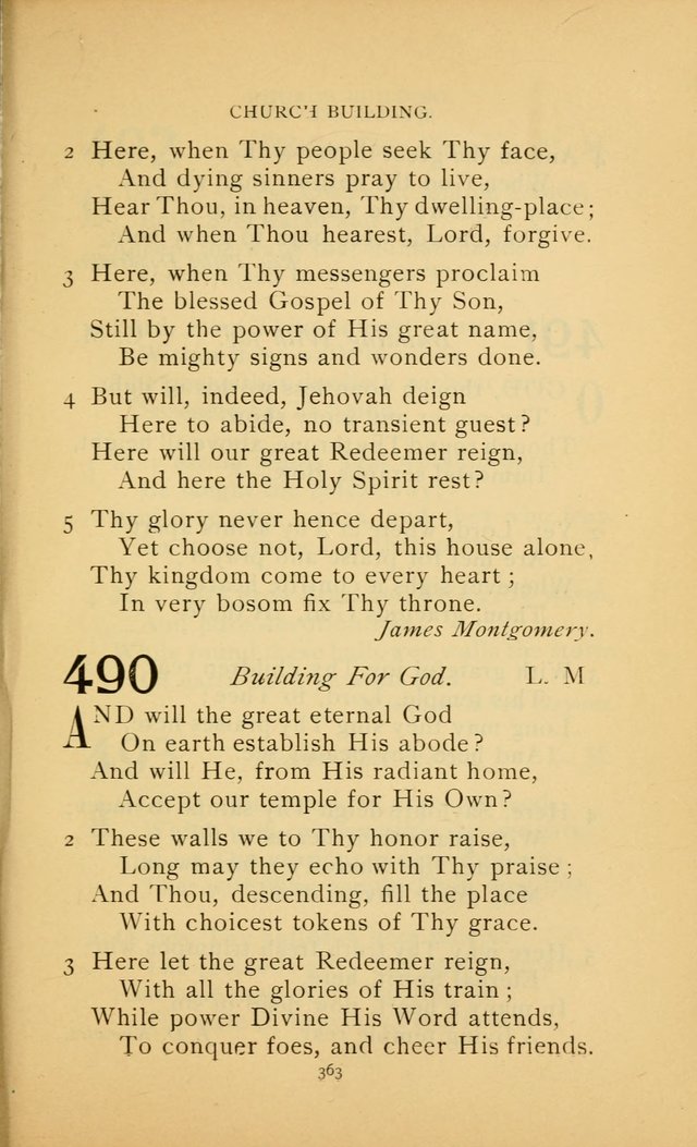Hymn Book of the United Evangelical Church page 363