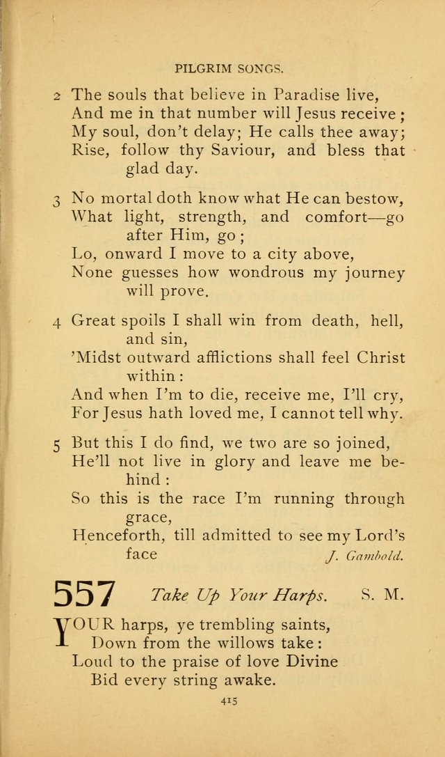 Hymn Book of the United Evangelical Church page 415
