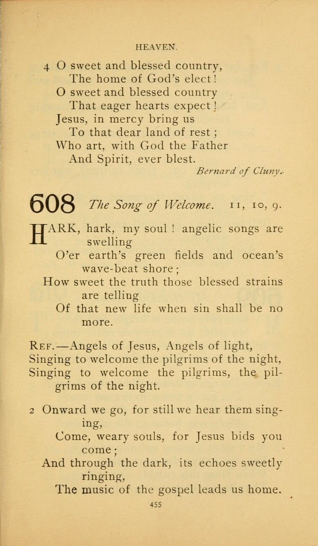 Hymn Book of the United Evangelical Church page 455
