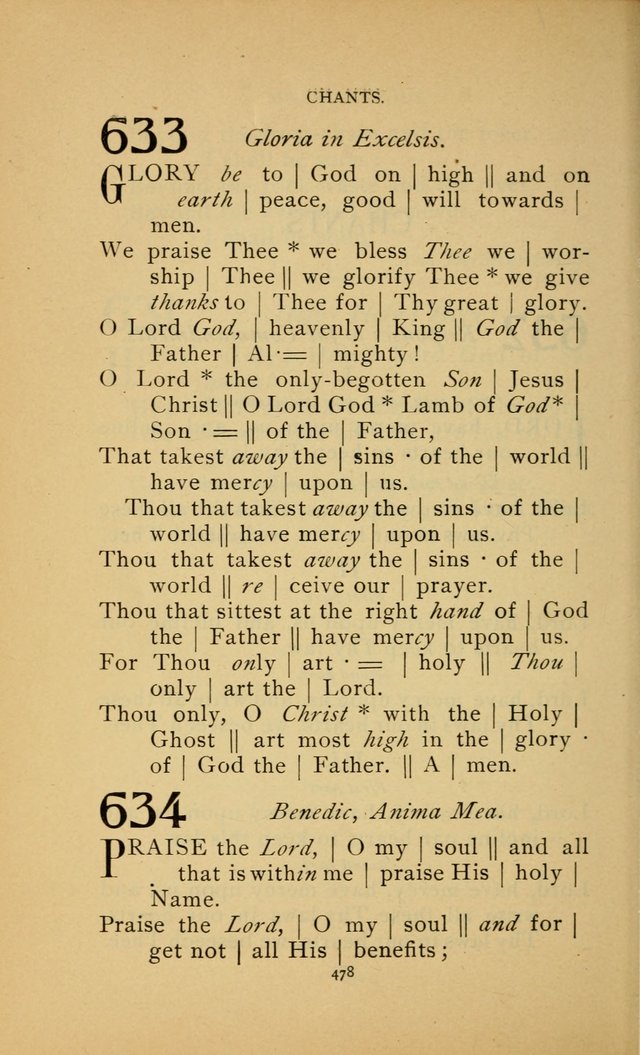 Hymn Book of the United Evangelical Church page 478
