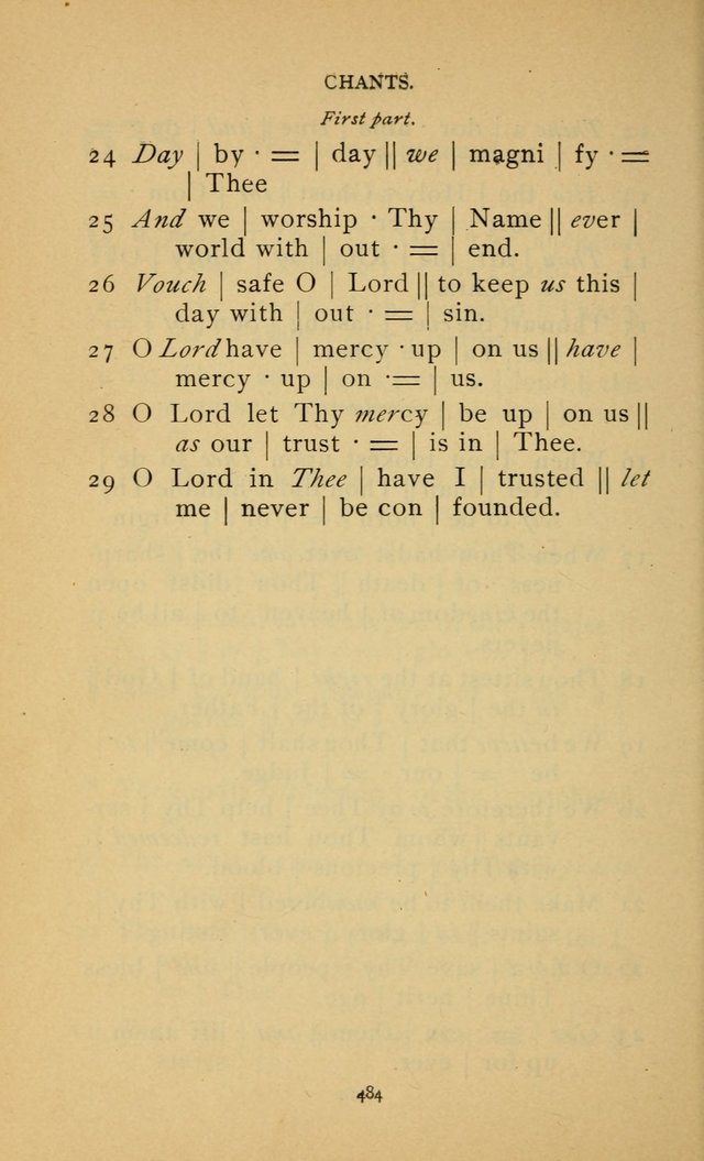 Hymn Book of the United Evangelical Church page 484