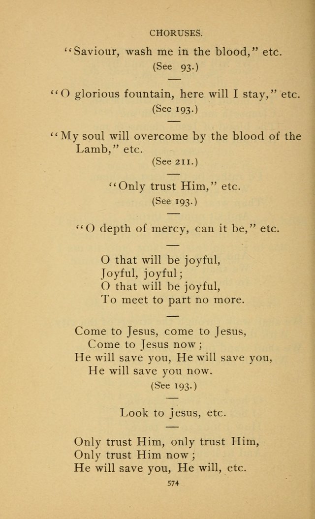 Hymn Book of the United Evangelical Church page 574