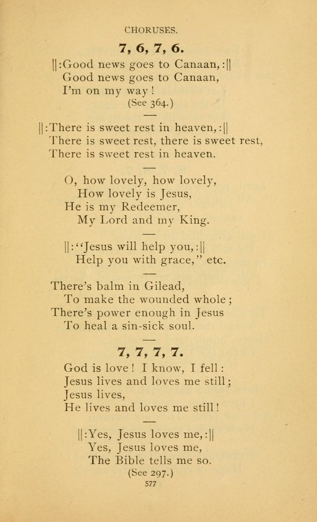 Hymn Book of the United Evangelical Church page 577