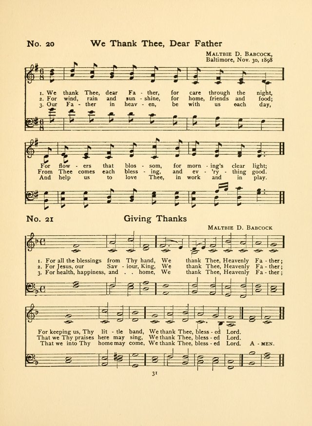 Hymns and Carols page 31