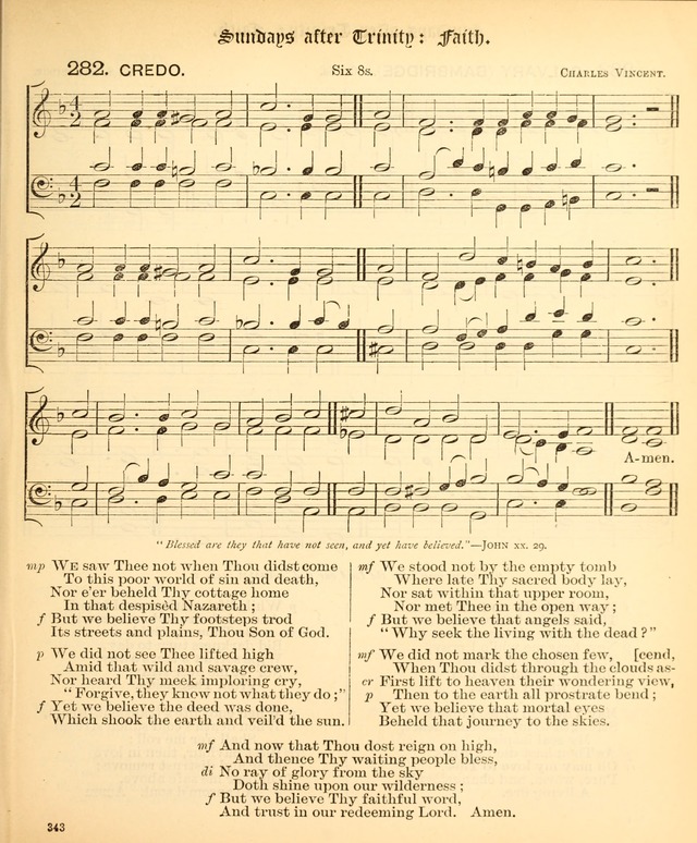 The Hymnal Companion to the Book of Common Prayer with accompanying tunes (3rd ed., rev. and enl.) page 343