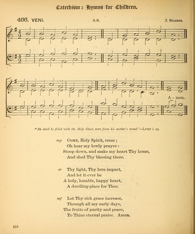 The Hymnal Companion to the Book of Common Prayer with accompanying tunes (3rd ed., rev. and enl.) page 556