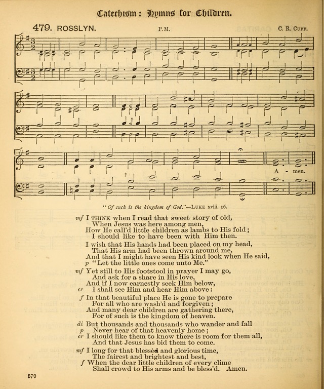 The Hymnal Companion to the Book of Common Prayer with accompanying tunes (3rd ed., rev. and enl.) page 570