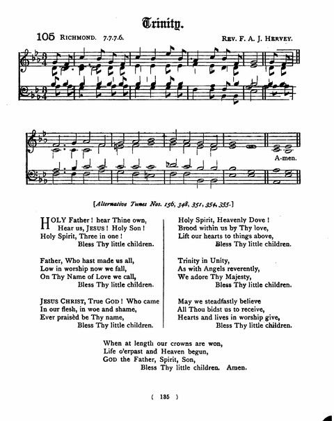 Hymns for the Children of the Church: with accompanying tunes page 135