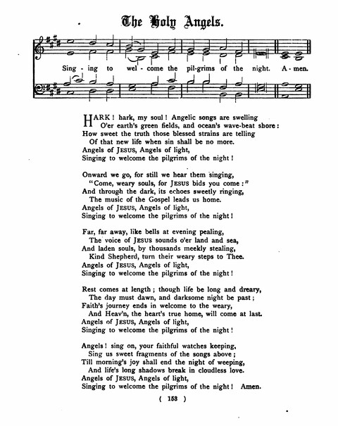 Hymns for the Children of the Church: with accompanying tunes page 153