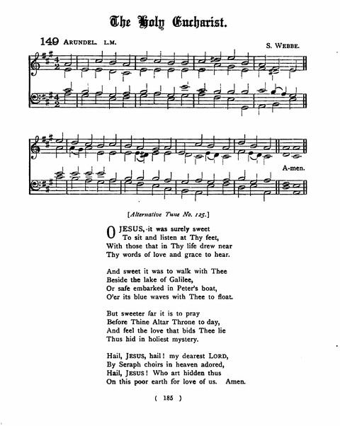 Hymns for the Children of the Church: with accompanying tunes page 185
