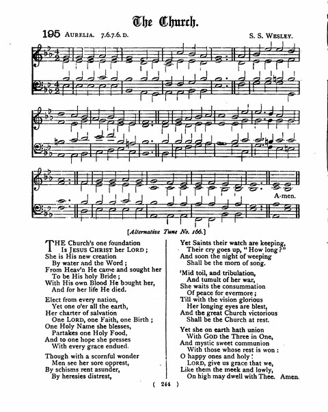 Hymns for the Children of the Church: with accompanying tunes page 244
