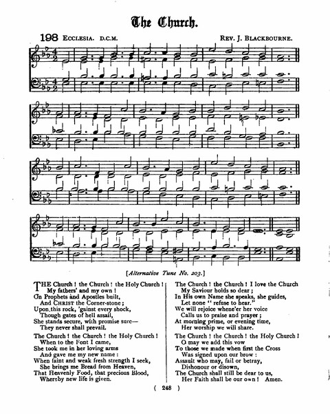 Hymns for the Children of the Church: with accompanying tunes page 248