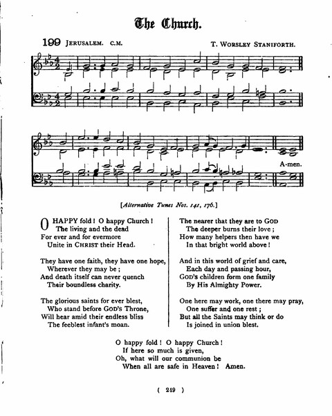 Hymns for the Children of the Church: with accompanying tunes page 249