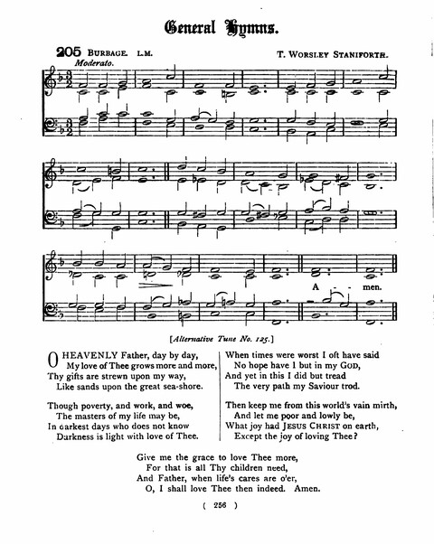Hymns for the Children of the Church: with accompanying tunes page 256