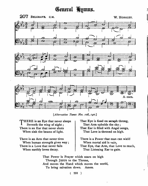 Hymns for the Children of the Church: with accompanying tunes page 258