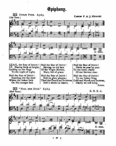 Hymns for the Children of the Church: with accompanying tunes page 27