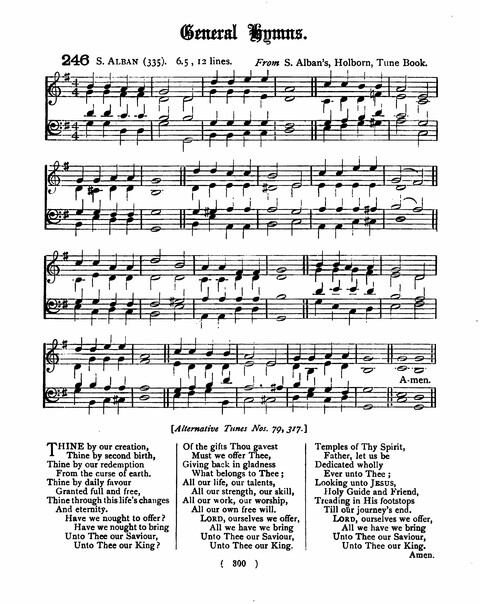 Hymns for the Children of the Church: with accompanying tunes page 300