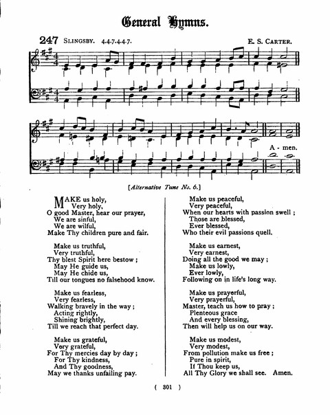 Hymns for the Children of the Church: with accompanying tunes page 301